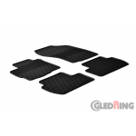 Original Gledring Passform Fußmatten Gummimatten 4 Tlg. - Citroen C-Crosser 2008->